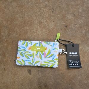 Scout Colorful Leaf Pattern Card Holder